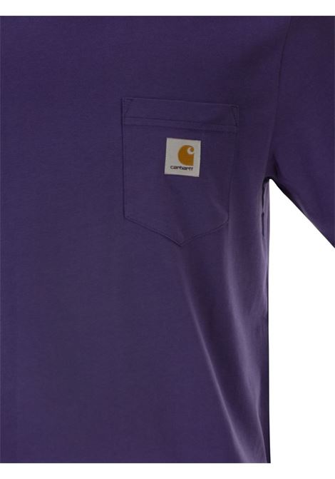 pocket t-shirt men purple CARHARTT WIP | I0304343II.XX